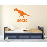 Dinosaurier Wandtattoo, Personalisierte Namen Zimmer Dekor, Schlafzimmer, Kinderzimmer, Wandaufkleber Db227 Dinosaurier Wandtattoo, Personalisierte Namen Zimmer Dekor, Schlafzimmer, Kinderzimmer, Wandaufkleber Db227 von designedbeginnings