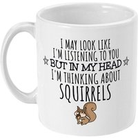 Eichhörnchen Geschenk, Tasse, Liebhaber Lustige Geschenke, Geschenke Für Niedliche Liebhaber, Frauen, Sie, Ihn, Crazy Squirrel Lady von designermugsonline
