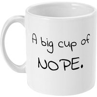 Eine Große Tasse Becher Nö - Kaffeebecher Humorvollen Geschenk Eine Große Tasse Becher Nö - Kaffeebecher Humorvollen Geschenk von designermugsonline