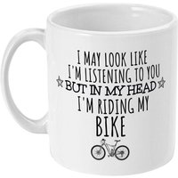 Fahrrad-Geschenk, Fahrrad-Becher, Fahrrad-Geschenke, Geschenke Für Radfahrer, Radfahrer-Geschenk Ihn, Reiten Mein Fahrrad-Fahrrad-Kaffeebecher von designermugsonline