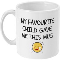 Lieblingskind Tasse - Lustiges Elterngeschenk, Keramikkaffeetasse von designermugsonline