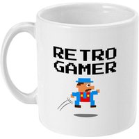Retro Gamer Kaffeebecher - Pixelig Videospiel, Geschenk Für Nerd von designermugsonline