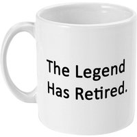 Ruhestand-Becher - Legende Ruhestand Kaffeebecher, Lustige Ruhestandgeschenke Für Männer, Frauen, Von Arbeit Geschenk, Verlassen Partei Geschenk Im Ruhestand-Becher - Legende Ruhestand Kaffeebecher, Lustige Ruhestandgeschenke Für Männer, Frauen, Von Arbeit Geschenk, Verlassen Partei Geschenk Im von designermugsonline