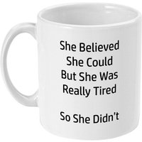 Lustige Mom Kaffeetasse - Müde, Aber Sie Tat Nicht Lustige Mom Kaffeetasse - Müde, Aber Sie Tat Nicht von designermugsonline