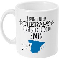 Spanien Tasse, Geschenk, Lustige Geschenke Für Sie, Ihn, Männer, Frauen, Liebhaber, Fan, Geburtstag Kaffeebecher von designermugsonline