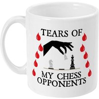 Tears Of My Chess Gegner Tasse, Schachspieler Geschenk, Schachtasse, Lustige Geschenke, Schachliebhaber, Geschenk Für von designermugsonline