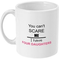 Vier Töchter Papa Tasse - Lustiges Geschenk Zum Vatertag von designermugsonline