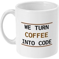 Wir Drehen Code Becher - Coder Geschenk Codierung Nerd Für Geeks Geek Programmierer Lustige Kaffee Computer Programm Programmierung Tasse Wir Drehen Code Becher - Coder Geschenk Codierung Nerd Für Geeks Geek Programmierer Lustige Kaffee Computer Programm Programmierung Tasse von designermugsonline