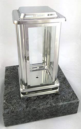 designgrab AEL1_SilverAGB1Orio Grablampe Royal aus Edelstahl, Silber, 12 x 12 x 23 cm von designgrab