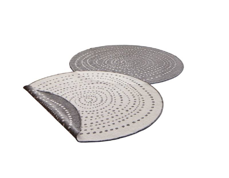 designimpex Outdoorteppich In- & Outdoor Wendeteppich OD Wintergarten 140 cm rund, rund, Höhe: 1 mm designimpex Outdoorteppich In- & Outdoor Wendeteppich OD Wintergarten 140 cm rund, rund, Höhe: 1 mm von designimpex