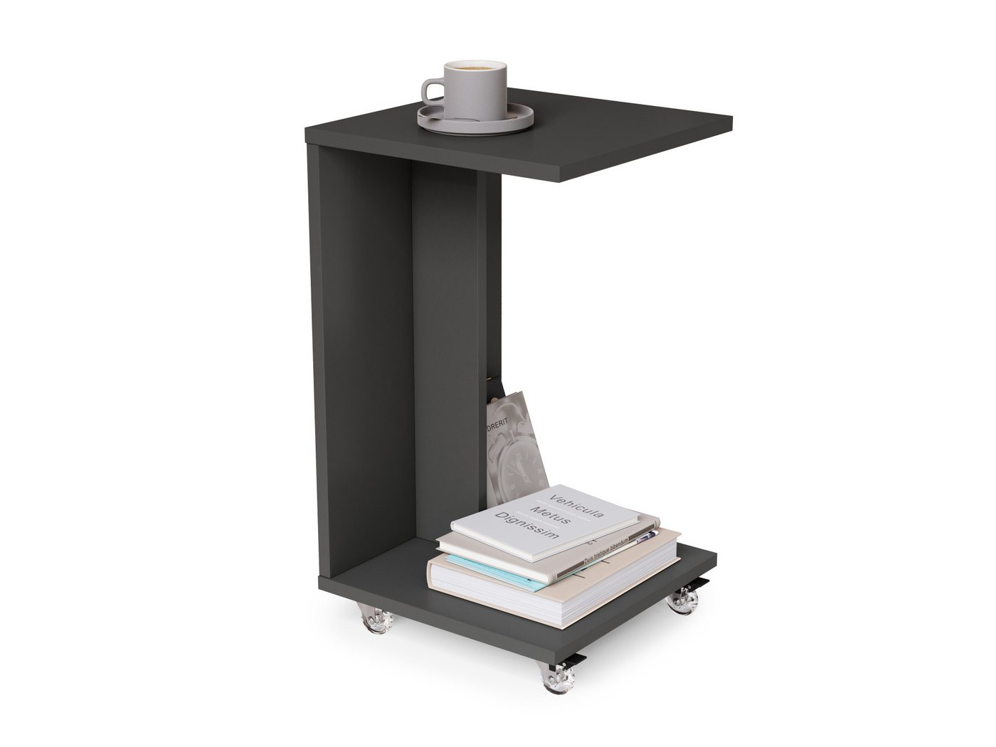 designimpex Beistelltisch Design Hugo Ecktisch Tisch Notebooktisch mit/ohne Rollen designimpex Beistelltisch Design Hugo Ecktisch Tisch Notebooktisch mit/ohne Rollen von designimpex