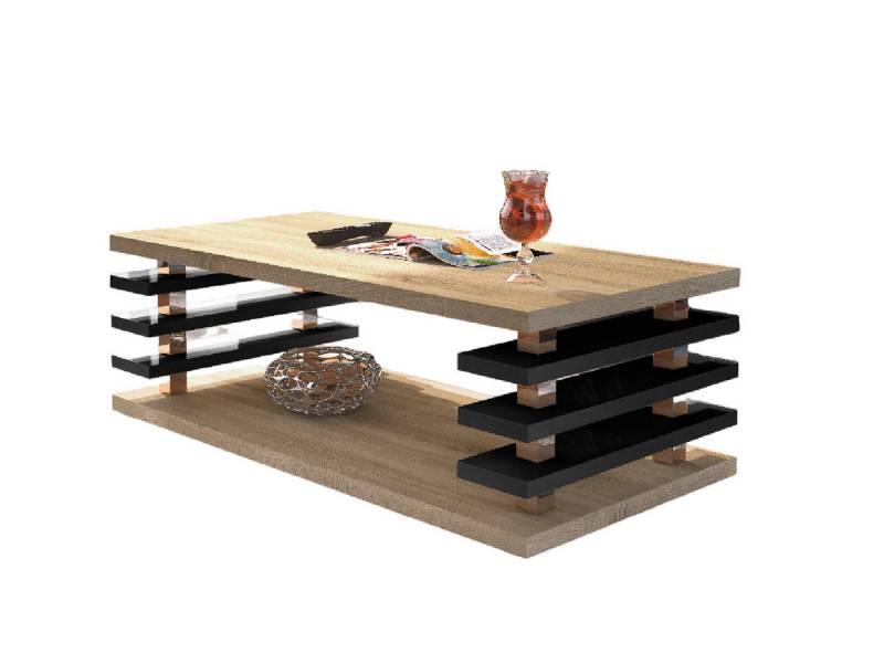 designimpex Couchtisch DC-3 Design Wohnzimmertisch Tisch mit / ohne Rollen von designimpex