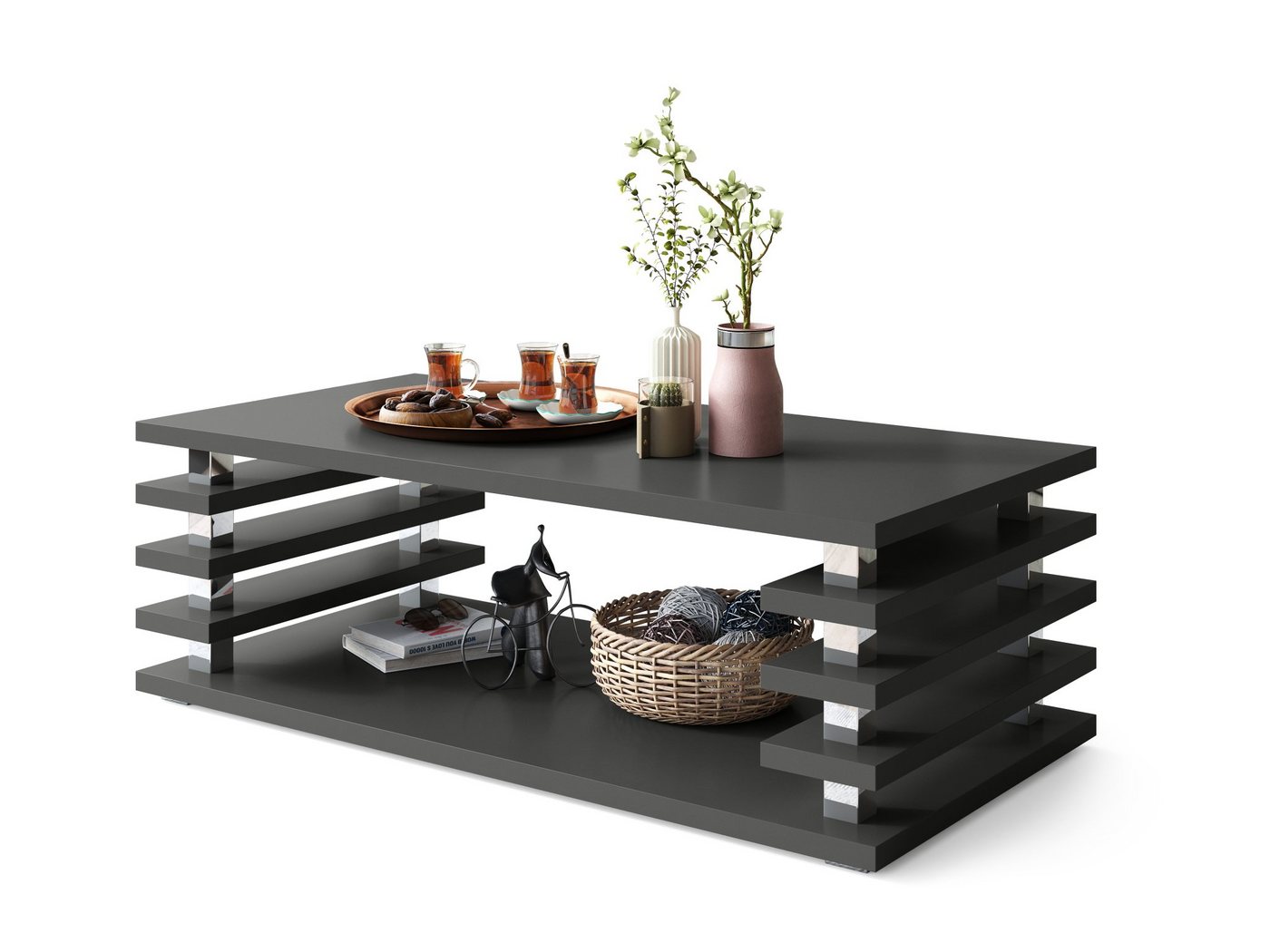 designimpex Couchtisch DC-3 Design Wohnzimmertisch Tisch mit / ohne Rollen designimpex Couchtisch DC-3 Design Wohnzimmertisch Tisch mit / ohne Rollen von designimpex