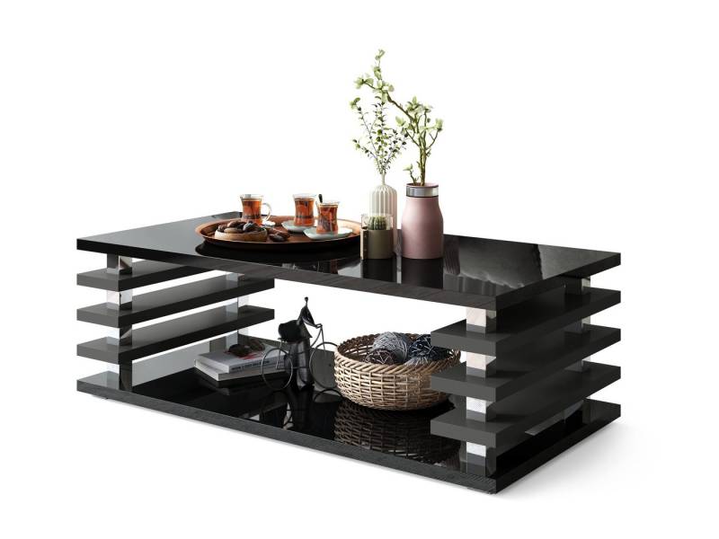 designimpex Couchtisch Carl Svensson DC-3 Wohnzimmertisch Schwarz Hochglanz Anthrazit matt designimpex Couchtisch Carl Svensson DC-3 Wohnzimmertisch Schwarz Hochglanz Anthrazit matt von designimpex