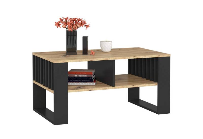 designimpex Couchtisch Design Couchtisch AR-111 mit Ablage Wohnzimmertisch Tisch Sofatisch, Funktionstisch, Wohnzimmertisch, Tisch, Esstisch, Sofatisch, Rollen von designimpex