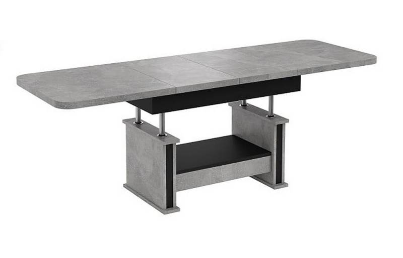 designimpex Couchtisch Design DA-555 Schublade höhenverstellbar ausziehbar Tisch abgerundet designimpex Couchtisch Design DA-555 Schublade höhenverstellbar ausziehbar Tisch abgerundet von designimpex