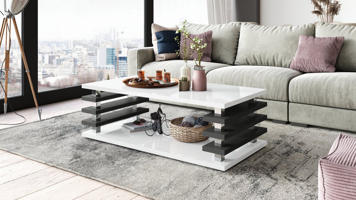 designimpex Couchtisch DC-3 Design Wohnzimmertisch Tisch mit / ohne Rollen designimpex Couchtisch DC-3 Design Wohnzimmertisch Tisch mit / ohne Rollen von designimpex