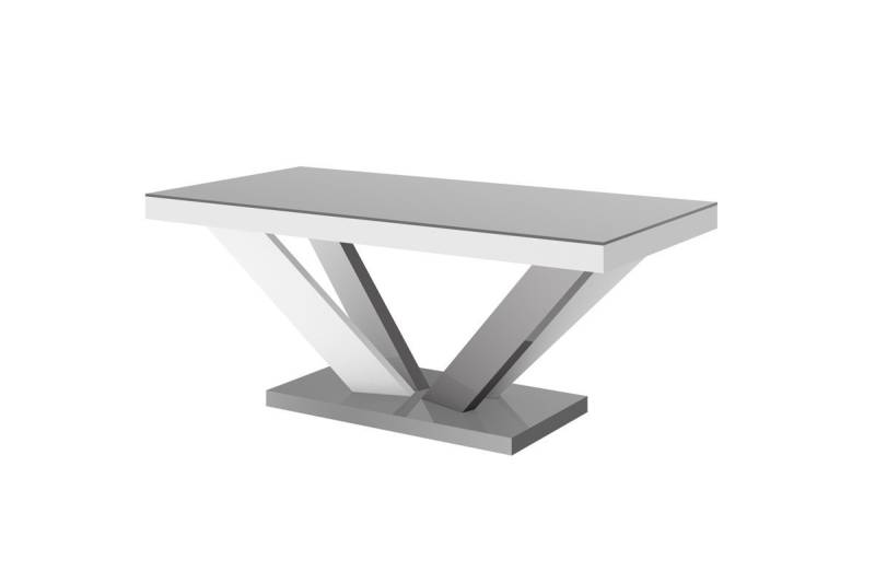 designimpex Couchtisch Design Wohnzimmertisch HV-222 Hochglanz Highgloss Tisch von designimpex