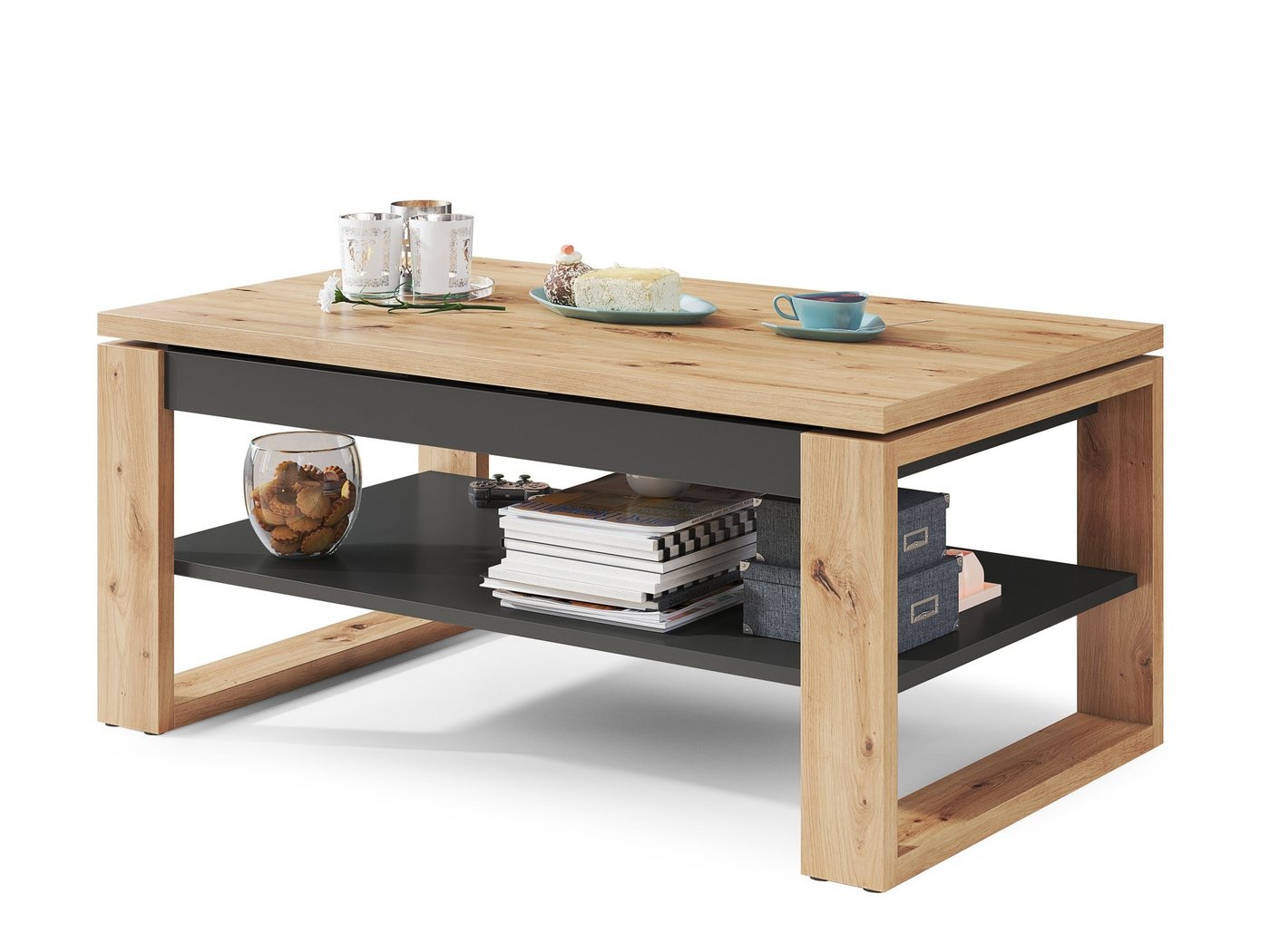 designimpex Couchtisch Design Multifunktionstisch Nuo Arbeitstisch Tisch Ablage Esstisch designimpex Couchtisch Design Multifunktionstisch Nuo Arbeitstisch Tisch Ablage Esstisch von designimpex