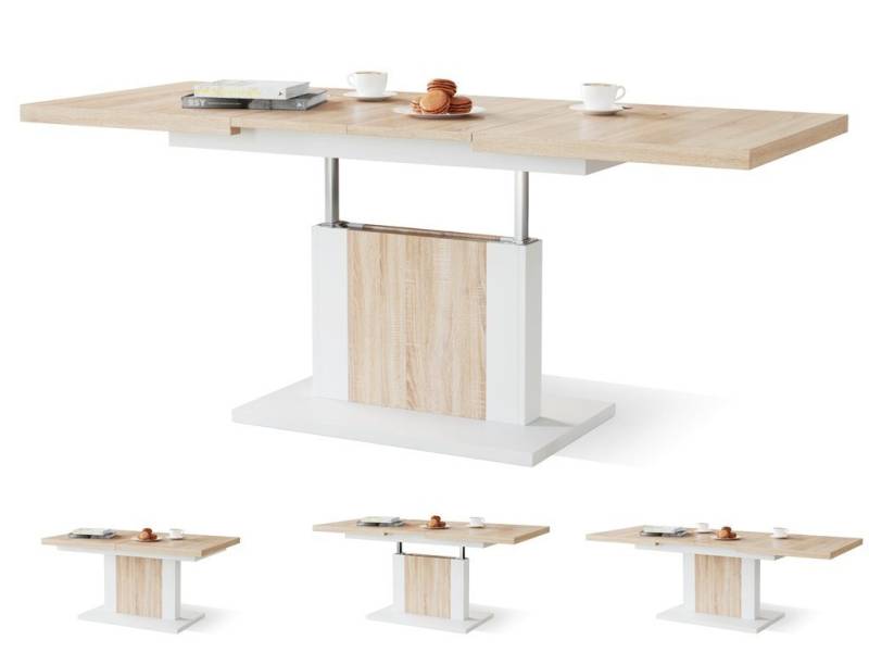 designimpex Couchtisch Design Orion stufenlos höhenverstellbar ausziehbar Esstisch designimpex Couchtisch Design Orion stufenlos höhenverstellbar ausziehbar Esstisch von designimpex