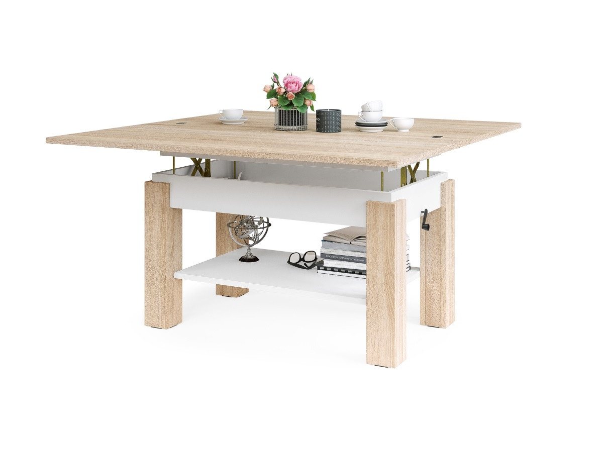 designimpex Couchtisch Design Brawo Tisch Arbeitstisch höhenverstelbar aufklappbar designimpex Couchtisch Design Brawo Tisch Arbeitstisch höhenverstelbar aufklappbar von designimpex