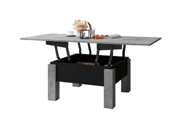 designimpex Couchtisch Design Oslo Tisch höhenverstellbar aufklappbar Esstisch designimpex Couchtisch Design Oslo Tisch höhenverstellbar aufklappbar Esstisch von designimpex