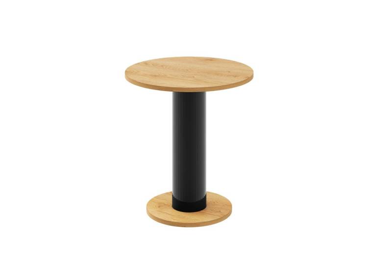 designimpex Beistelltisch Design HSO-222 rund Ecktisch 60cm Hochglanz Tisch von designimpex
