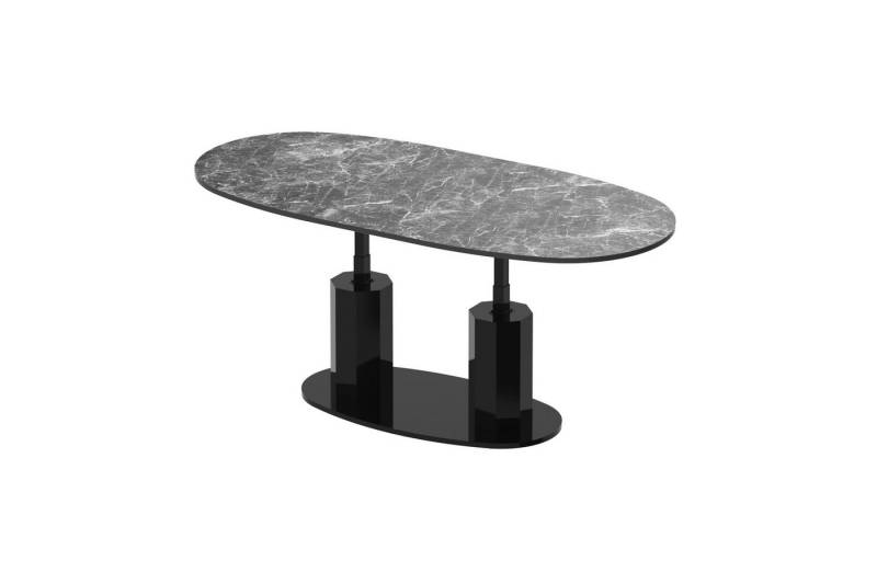 designimpex Couchtisch Design HBL-111 stufenlos höhenverstellbar ausziehbar oval designimpex Couchtisch Design HBL-111 stufenlos höhenverstellbar ausziehbar oval von designimpex