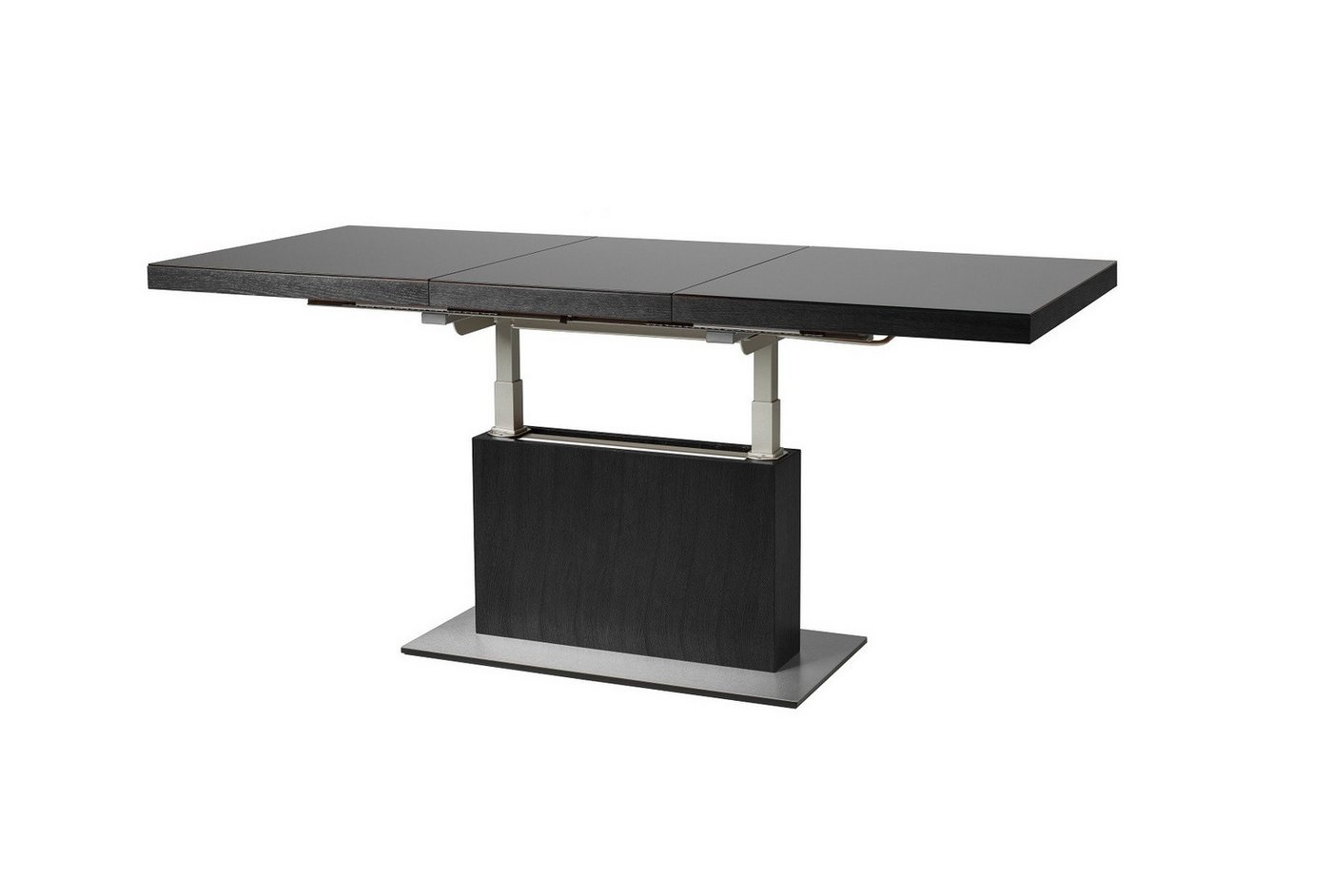 designimpex Couchtisch Design MN-3 Schwarz Seidenmatt Schwarzglas höhenverstellbar ausziehbar designimpex Couchtisch Design MN-3 Schwarz Seidenmatt Schwarzglas höhenverstellbar ausziehbar von designimpex
