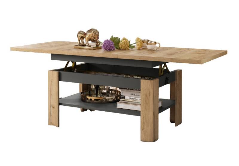 designimpex Couchtisch Design Rio stufenlos höhenverstellbar 55 - 67cm ausziehbar 130 - 170cm designimpex Couchtisch Design Rio stufenlos höhenverstellbar 55 - 67cm ausziehbar 130 - 170cm von designimpex