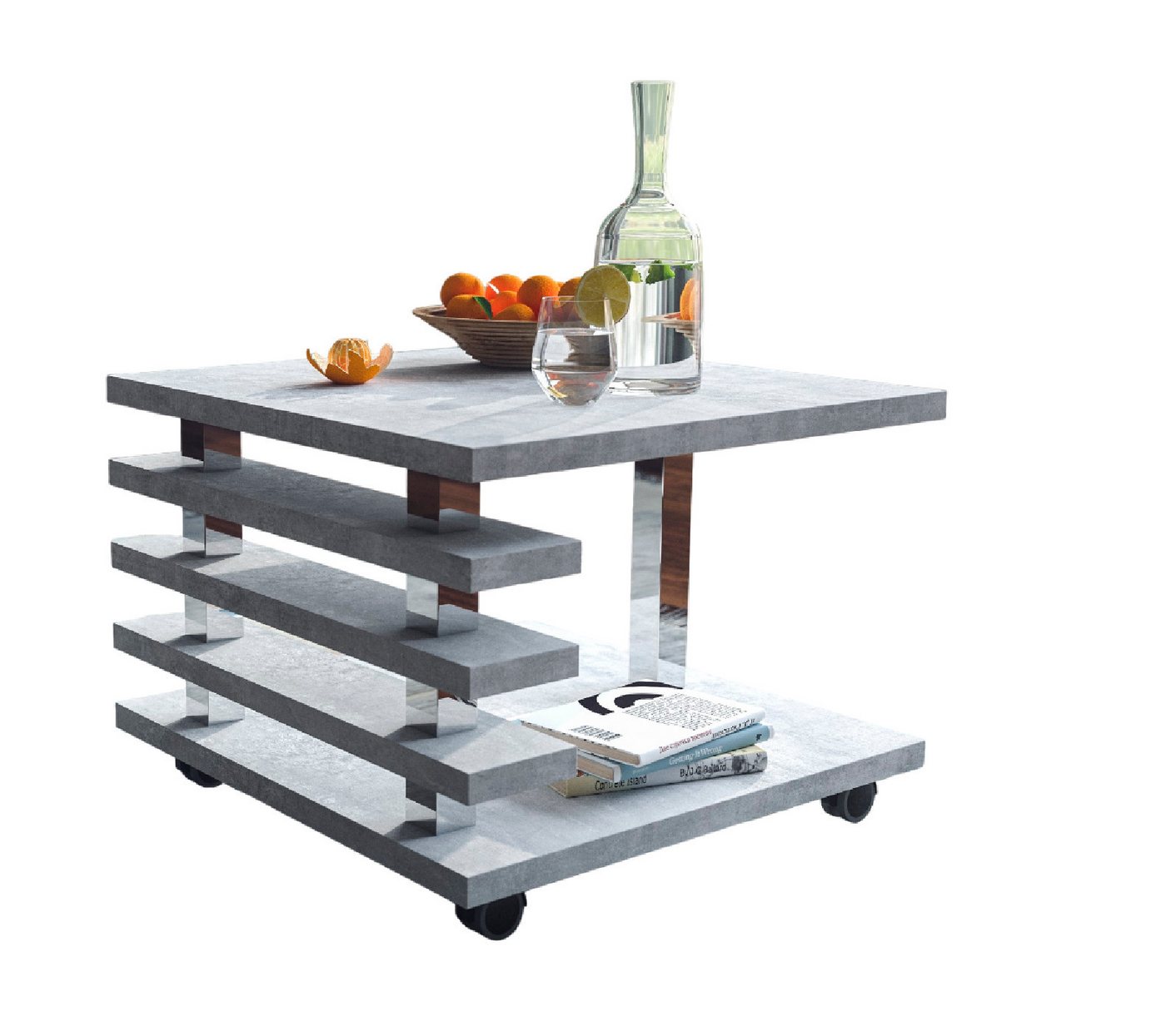 designimpex Couchtisch mit ROLLEN DC-2 Beton Betonoptik Tisch Wohnzimmertisch 60x60x45cm designimpex Couchtisch mit ROLLEN DC-2 Beton Betonoptik Tisch Wohnzimmertisch 60x60x45cm von designimpex