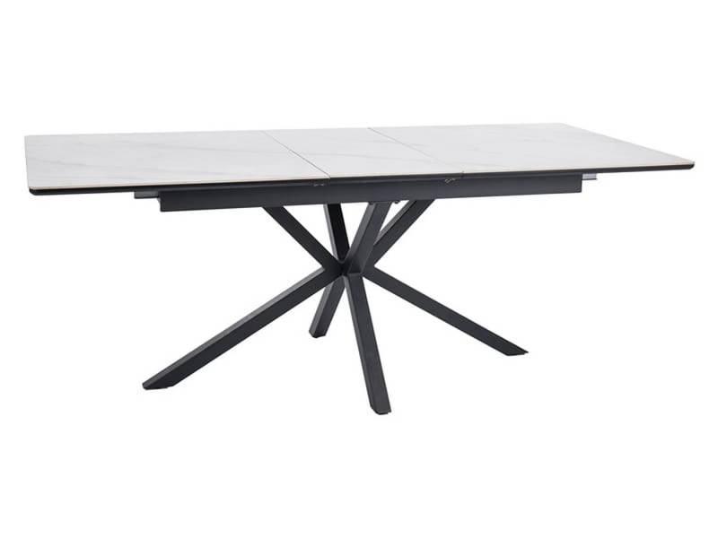 designimpex Esstisch Design GL-111 ausziehbar Tisch Esszimmer Echtholzfurnier von designimpex