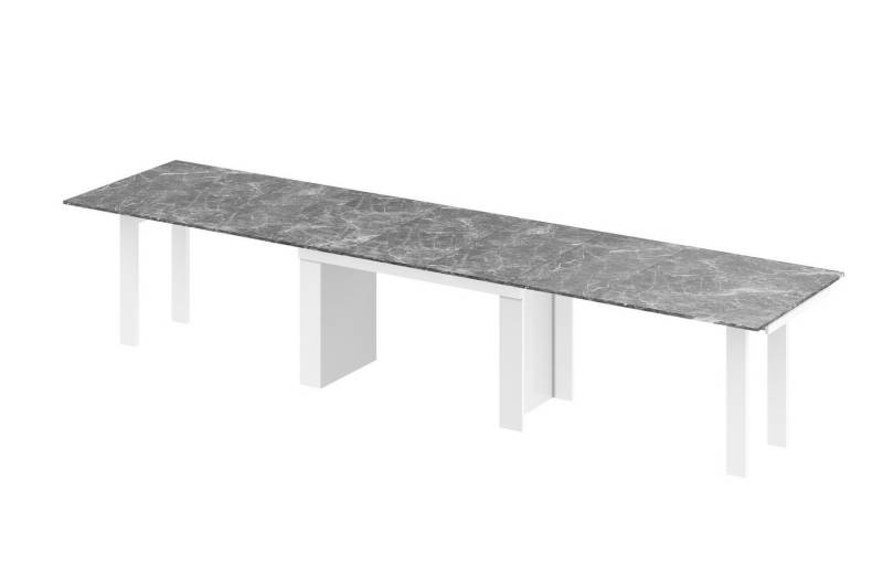 designimpex Esstisch Design HMA-111 Tisch XXL ausziehbar 170 bis 410 cm Esszimmer von designimpex