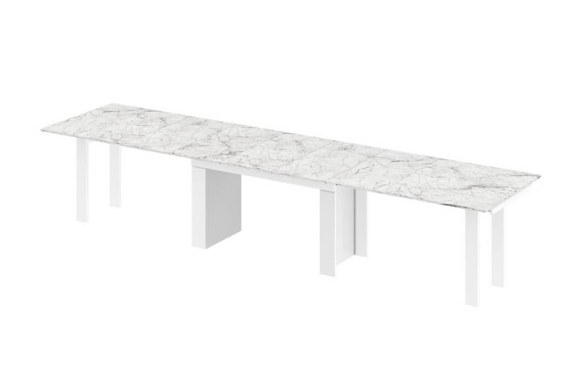 designimpex Esstisch Design HMA-111 Tisch XXL ausziehbar 170 bis 410 cm Esszimmer von designimpex