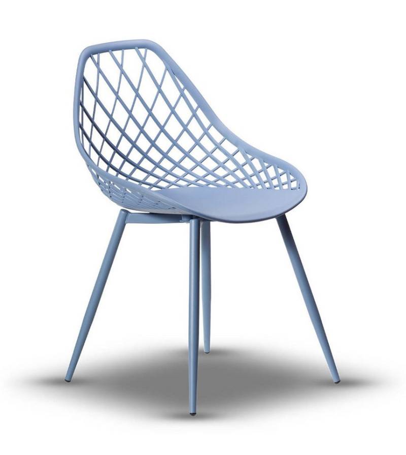 designimpex Esszimmerstuhl Design Lugo Gartenstuhl Outdoor Stuhl Stühle Terasse von designimpex