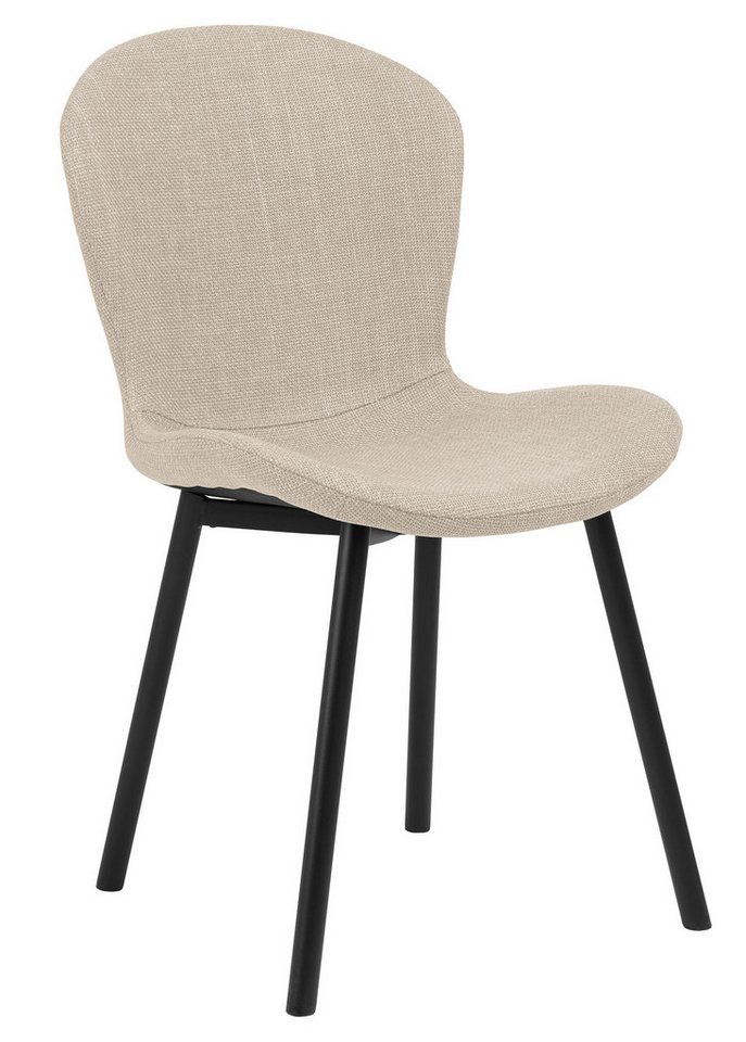 designimpex Esszimmerstuhl Design Esszimmerstuhl SR-1 Stuhl Stühle Stoff von designimpex