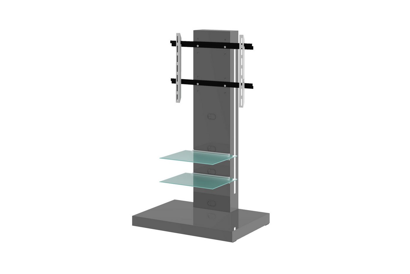 designimpex TV-Rack Design Fernsehtisch H-444 Hochglanz Schrank Möbel TV Rack TV Halterung von designimpex