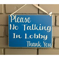 10x8 Bitte Kein Sprechen in Der Lobby Sitzung Nicht Stören Spa-Salon Massage-Salon Spa-Büro Offen Geschlossen Benutzerdefiniertes Zeichen von designsbyprim
