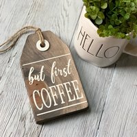 But First Coffee Etikett Bauernhaus Kaffee Bar Dekor von designstylebymarci