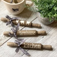Mini Bauernhaus Nudelholz, 3Er Set von designstylebymarci