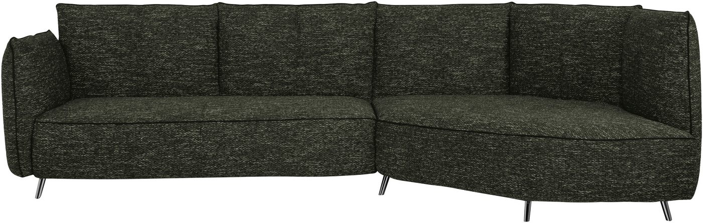 designwerk Loungesofa Faber, Loungesofa mit Rückenteil-und-Armteilverstellung, L-Form von designwerk