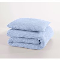 Bio-Musselin-Bettbezug, Maßgeschneidertes 2-Lagiges Gaze-Set, Gaze-Bettbezug Für Kleinkinder Und Erwachsene, Verfügbar Mit Reißverschluss von destinyhometex
