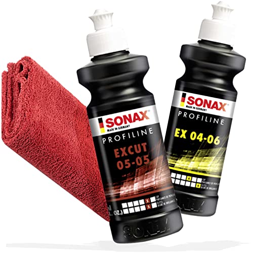 detailmate BASIS Polier Set - SONAX Polituren passend für SPTA 125mm Exzenter Poliermaschine 15mm 750W DA502 DAPSET-EU, Akku Polierer 20V CODDAP LD502, Rotation Schleifmaschine 1200 Watt SPTA0020 detailmate BASIS Polier Set - SONAX Polituren passend für SPTA 125mm Exzenter Poliermaschine 15mm 750W DA502 DAPSET-EU, Akku Polierer 20V CODDAP LD502, Rotation Schleifmaschine 1200 Watt SPTA0020 von detailmate