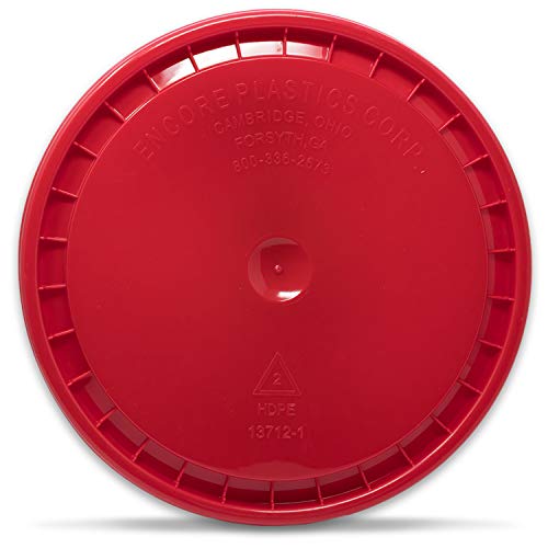 detailmate - Deckel für Wascheimer - rot - passend für alle Grit Guard Eimer - Storage Lid RED von detailmate