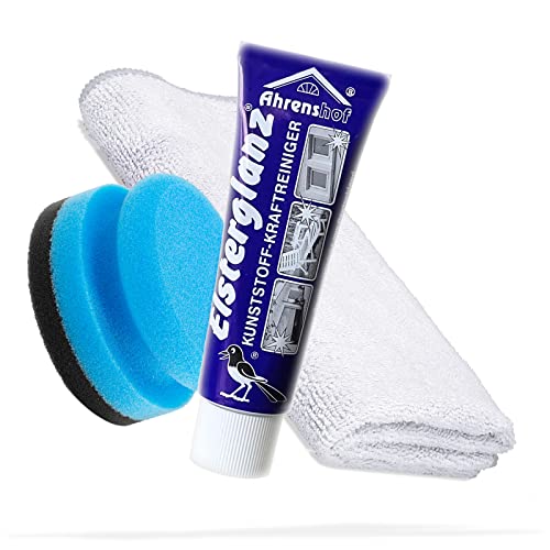 detailmate Kunststoffreiniger Bundle mit 40 ml Tube | Elsterglanz Kunststoff Kraftreiniger + detailmate Premium Microfasertuch + Schwamm | Reinigt, poliert und konserviert Kunststoff-Oberflächen detailmate Kunststoffreiniger Bundle mit 40 ml Tube | Elsterglanz Kunststoff Kraftreiniger + detailmate Premium Microfasertuch + Schwamm | Reinigt, poliert und konserviert Kunststoff-Oberflächen von detailmate