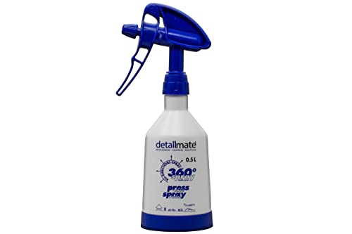 detailmate Made by Kwazar Mercury Super PRO+ 360 Grad Sprühflasche 0,5 Liter, Double Action Trigger, dunkelblau detailmate Made by Kwazar Mercury Super PRO+ 360 Grad Sprühflasche 0,5 Liter, Double Action Trigger, dunkelblau von detailmate