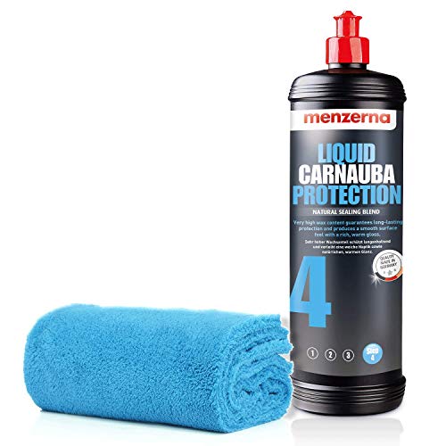 detailmate Menzerna Politur Set: Menzerna LIQUID CARNAUBA PROTECTION - 1 L Politur + Mikrofasertuch 550GSM, 40x40cm detailmate Menzerna Politur Set: Menzerna LIQUID CARNAUBA PROTECTION - 1 L Politur + Mikrofasertuch 550GSM, 40x40cm von detailmate