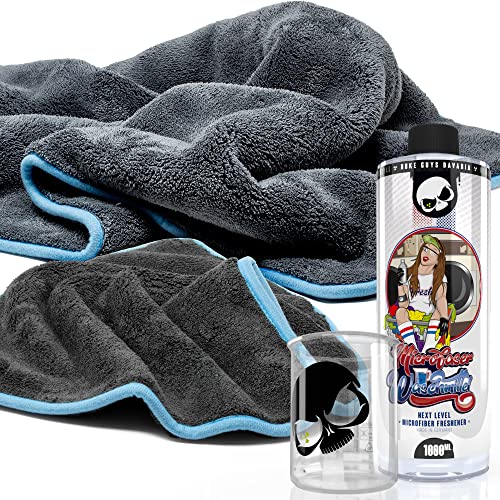 detailmate Mikrofaser Bundle - Nuke Guys Mikrofaserwaschmittel 1L mit Messbecher 150ml + Liquid Elements Silverback 40x40cm & Silverback XL 50x80cm Auto Trockentücher detailmate Mikrofaser Bundle - Nuke Guys Mikrofaserwaschmittel 1L mit Messbecher 150ml + Liquid Elements Silverback 40x40cm & Silverback XL 50x80cm Auto Trockentücher von detailmate