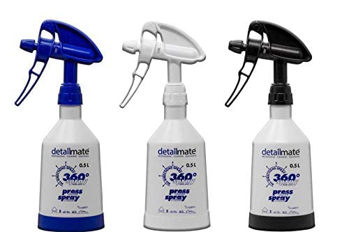 detailmate Set Made by Kwazar 3 Mercury Super PRO+ 360 Grad VITON Sprühflasche, Double Action Trigger. durchsichtige Skala, Standfuß, 0,5 Liter Detailmate detailmate Set Made by Kwazar 3 Mercury Super PRO+ 360 Grad VITON Sprühflasche, Double Action Trigger. durchsichtige Skala, Standfuß, 0,5 Liter Detailmate von detailmate