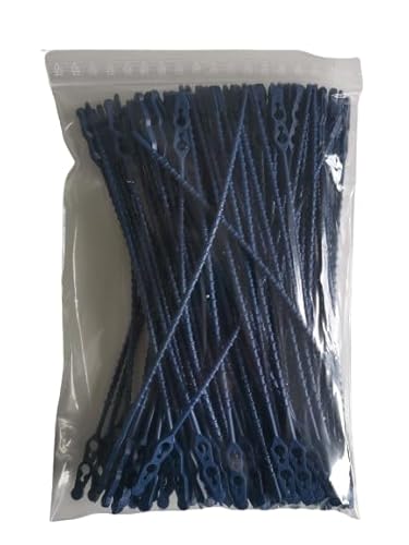 Detektierbare Blitzbinder Schnellbinder (Kabelbinder/Cable ties) - 100 Stk. - wiederverschließbar - detektierbar - detectable - versch. Größen - (240) von detektierbar.de